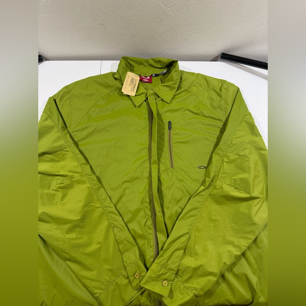 Oakley Men's Lime Green Lightweight Jacket